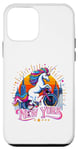 Coque pour iPhone 12 mini Licorne New York America Vélo pour hommes, femmes, garçons, filles