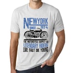 Homme Tee-Shirt Des Motards De Légende Depuis 1974 - Motorcycle Legendary Riders Since 1974 - 50 Ans T-Shirt Graphique Idée Cadeau 50e Anniversaire Vintage Année 1974 Nouveauté