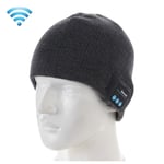 Bonnet Bluetooth Smartphones iOs Android Connecté Écouteurs Micro Sans Fil Gris YONIS - Neuf