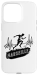 Coque pour iPhone 15 Pro Max Cadeau Supporter Marseille Foot marseillais