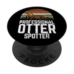 Professional Otter Spotter Otter PopSockets Swappable PopGrip