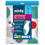 Minky Supersize Smartfit Ironing Board Cover, fits boards up to 145 x 45cm, Mul