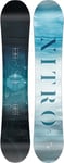 Nitro Planche de Snowboard Mystique pour Femme - 25 Bonnes Filles - Planche Tout-Terrain - Gullwing Directional Twin