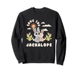 Save The Jackalope Mythical Creature Cryptid Lover Folklore Sweatshirt