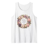 50 Years Loved Flowers Gift for Anniversary Women Tank Top