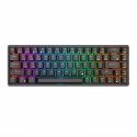 Mechanical Keyboard Royal Kludge Rk837 Rgb, Brown Switch (black)