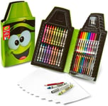 Crayola Tip 50 Piece Art Kit - Electric Lime