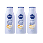 Nivea Oil In Lotion Orange Blossom & Avocado Oil Normal Skin 3 x 400ml Bulk Buy