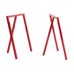 HAY Loop Stand Frame benstativ 72 cm 2-pakning Maroon red