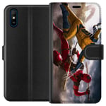 Xiaomi Redmi 9A Plånboksfodral Wolverine Deadpool