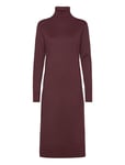 Saint Tropez Milasz Roll Neck Long Dress Burgundy