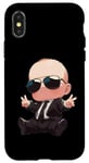 iPhone X/XS Baby Birthday Party Gift Boy Girl Toddler Like A Boss Kids Case