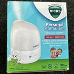 Vicks Personal CoolMist Ultrasonic Humidifier - Easy to Use, Quiet - VUL510E1