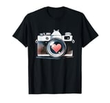 Photographer Photography Camera Heart T-Shirt