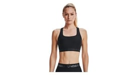 Brassiere under armour crossback mid bra noir femme