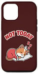 iPhone 12/12 Pro Not Today Cute Kawaii Cat Sleeping Official Sleep Outfit Case