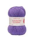 Sirdar Country Classic 4 Ply, Purple (961), 50g