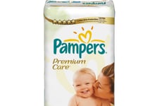 Pampers Premium Care, 7 Kg, 18 Kg, Vit, 9 Månad (Er), 12 Månad (Er), 52 Styck