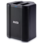 Alto Professional Busker Enceinte amplifiée Portable 200W avec Batterie Rechargeable, Bluetooth, mixeur 3 canaux, Alesis FX, contrôle appli, Chargement USB