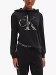 Calvin Klein CK One Glisten Hoodie, Black