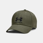 Casquette réglable Under Armour Branded pour homme Marine OD Vert / Noir TAILLE UNIQUE