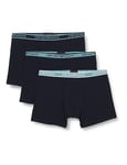 Emporio Armani Men's 3-Pack Core Logoband Boxer Shorts, Marine/Marine/Marine, XXL (Pack of 3)