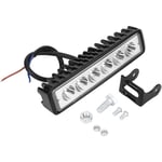 Ej.life - Barre Lumineuse 6 led 12V 18W 1200LM 6000k Lampe de Travail Modification du véhicule des Feux de Jour IP67 pour Conduite Tout-Terrain