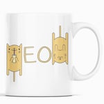 Meow - Funny Cat Owner Mug