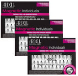 Ardell Lashes Magnetic Individuals Tapered Tips False Eyelashes Long  -  3 PACK