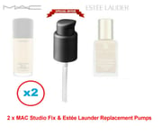 2x Foundation Pump for Estee Lauder Double Wear and M.A.C Make up 