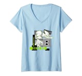 Womens Ben 10 It's Time to Go Alien! V-Neck T-Shirt