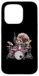 Coque pour iPhone 15 Pro Batteur de Cool Rockin' Squirrel