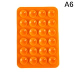 Ventouse En Silicone Pour Fixation De Téléphone Portable,Ventouse Arina En Caoutchouc Pour Partenaires,Autocollant Arrière,1 Pièce - Type A6