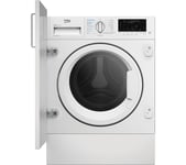 BEKO RecycledTub WDIK754411 Integrated Bluetooth 7 kg Washer Dryer, White