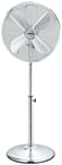 Challenge Chrome Pedestal Fan - 16 Inch