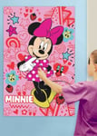 DISNEY MINNIE MOUSE PIN THE KISS ON MINNIE PARTY GAME FOR 2-8 PLAYERS!