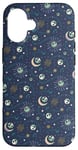 Coque pour iPhone 16 Tim Burton The Nightmare Before Christmas Jack Print