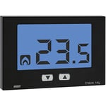 VEMER VE721700 THALOS Key - Thermostat d'ambiance pour Le Chauffage et la Climatisation, Clavier avec 2 Boutons pour Régler la Température, Alimentation 230V, Noir