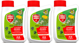 Désherbant Pelouse jardin gazon Herbicide Mauvaises Herbe racine plante 3x 400ML