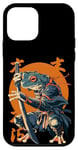 iPhone 12 mini Samurai Frog Japanese Kanji Samurai Frog Case