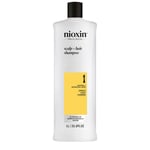 Nioxin Sistema 1 Scalp + Hair Shampoo 1000ml