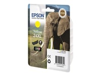 Epson 24Xl - 8.7 Ml - Xl - Gul - Original - Blister - Bläckpatron - För Expression Photo Xp-55, 750, 760, 850, 860, 950, 960  Expression Premium Xp-750, 850