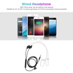 Air Tube Earphone Earbuds Wired Headphones W/HandFree Microphone For Samsung BST