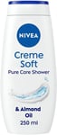 NIVEA Care Shower Creme Soft (250 ml) Enriched with Almond Oil, Moisturising Ge