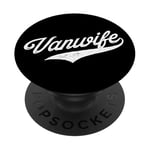 VanWife Van Wife Life Tente de camping caravane camping-car PopSockets PopGrip Adhésif