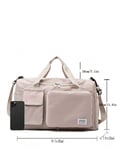 Urheilukassi, Electronics LV-24235, beige, 50x28x20 cm