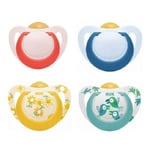 Nuk Star Orthodontic Silicone Pacifier with Case 18-36m 1pc