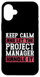 iPhone 16 Plus Keep Calm And Let The Lean Kanban Manager Project Management Case