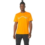 Asics Lite-Show Short Sleeve Top Homme Orange