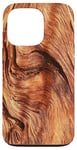 iPhone 13 Pro Realistic timber Grain Rustic Nature Design Patterns Retro Case